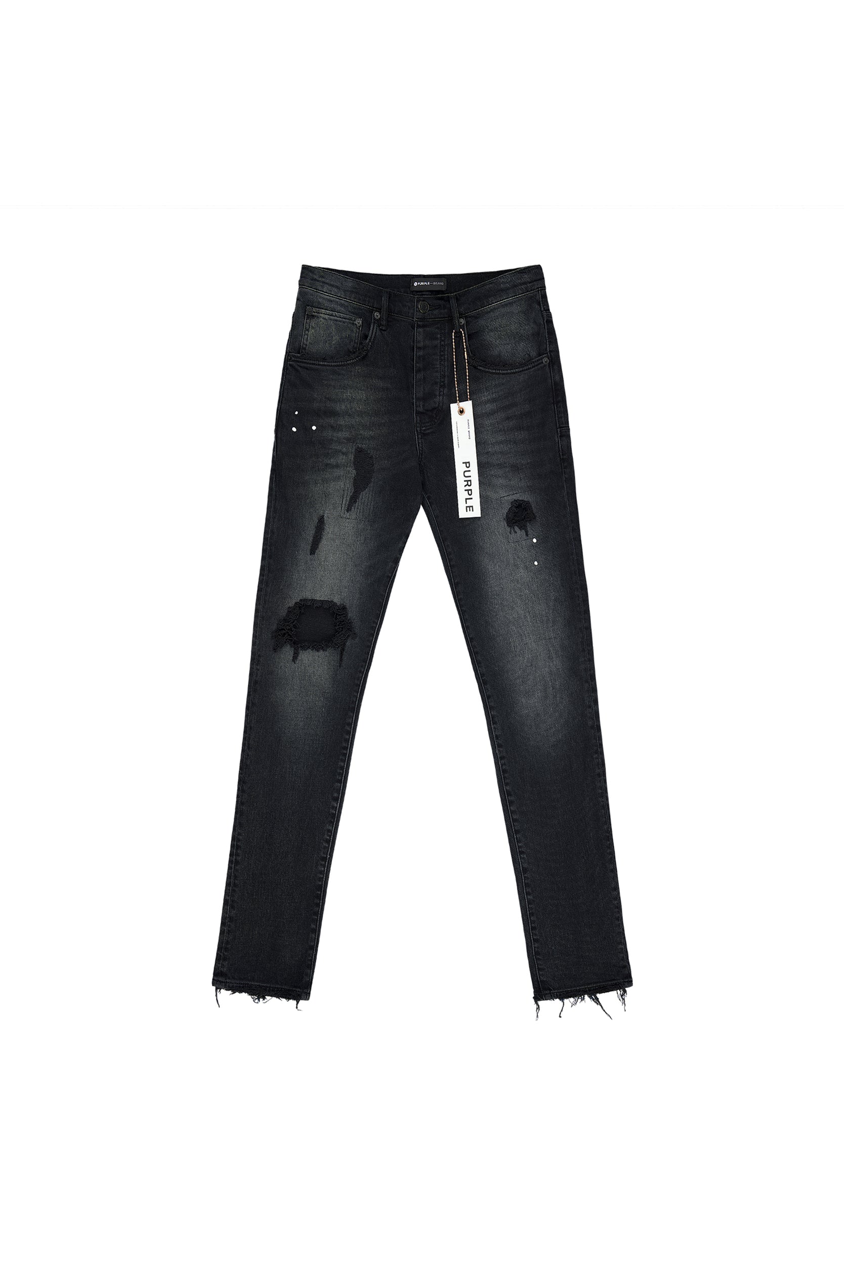 PURPLE BRAND ブラックデニム 32 P002 Black Repair – PURPLE BRAND