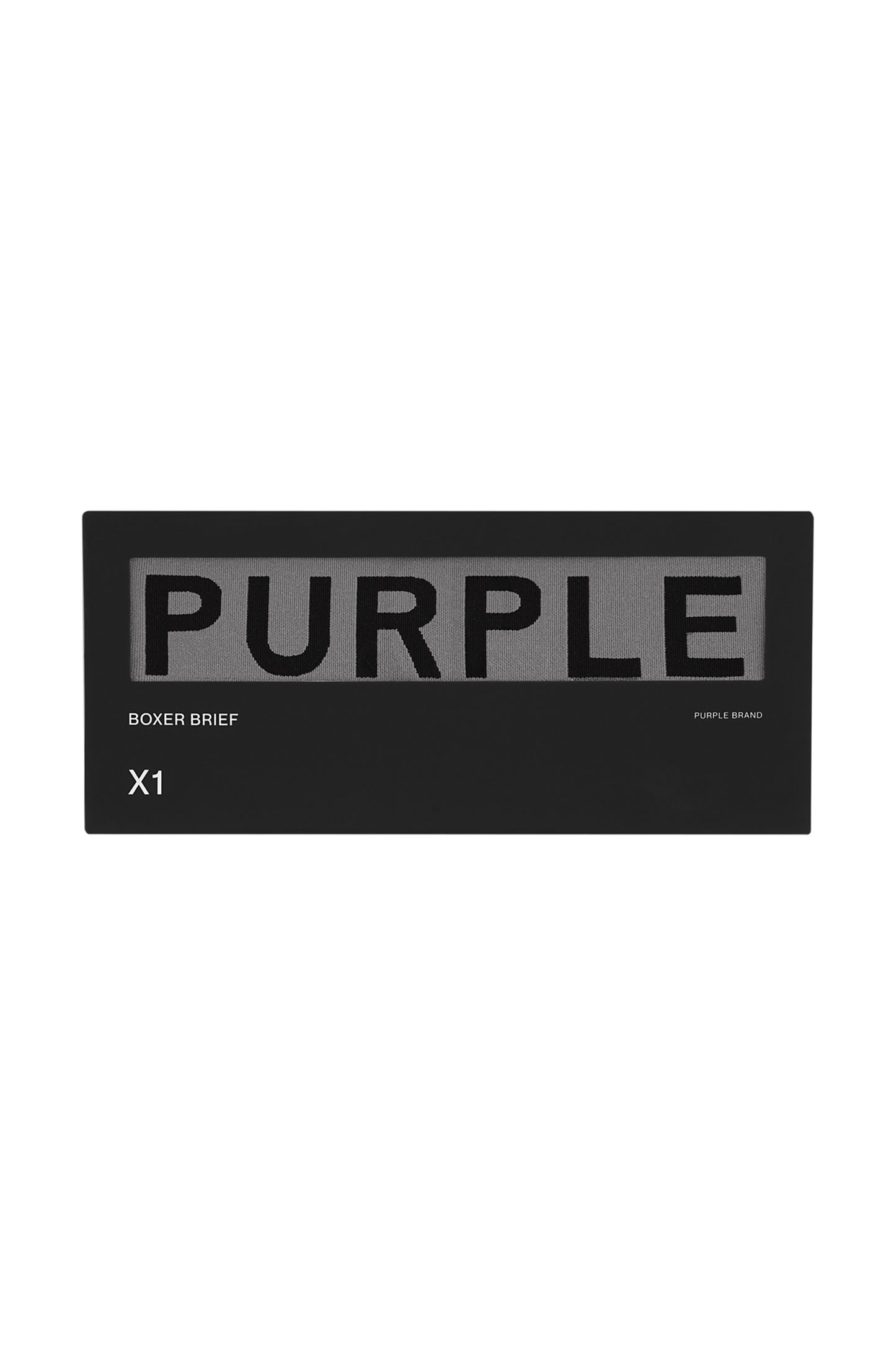 Purple Brand Boxer Brief Single - Grey