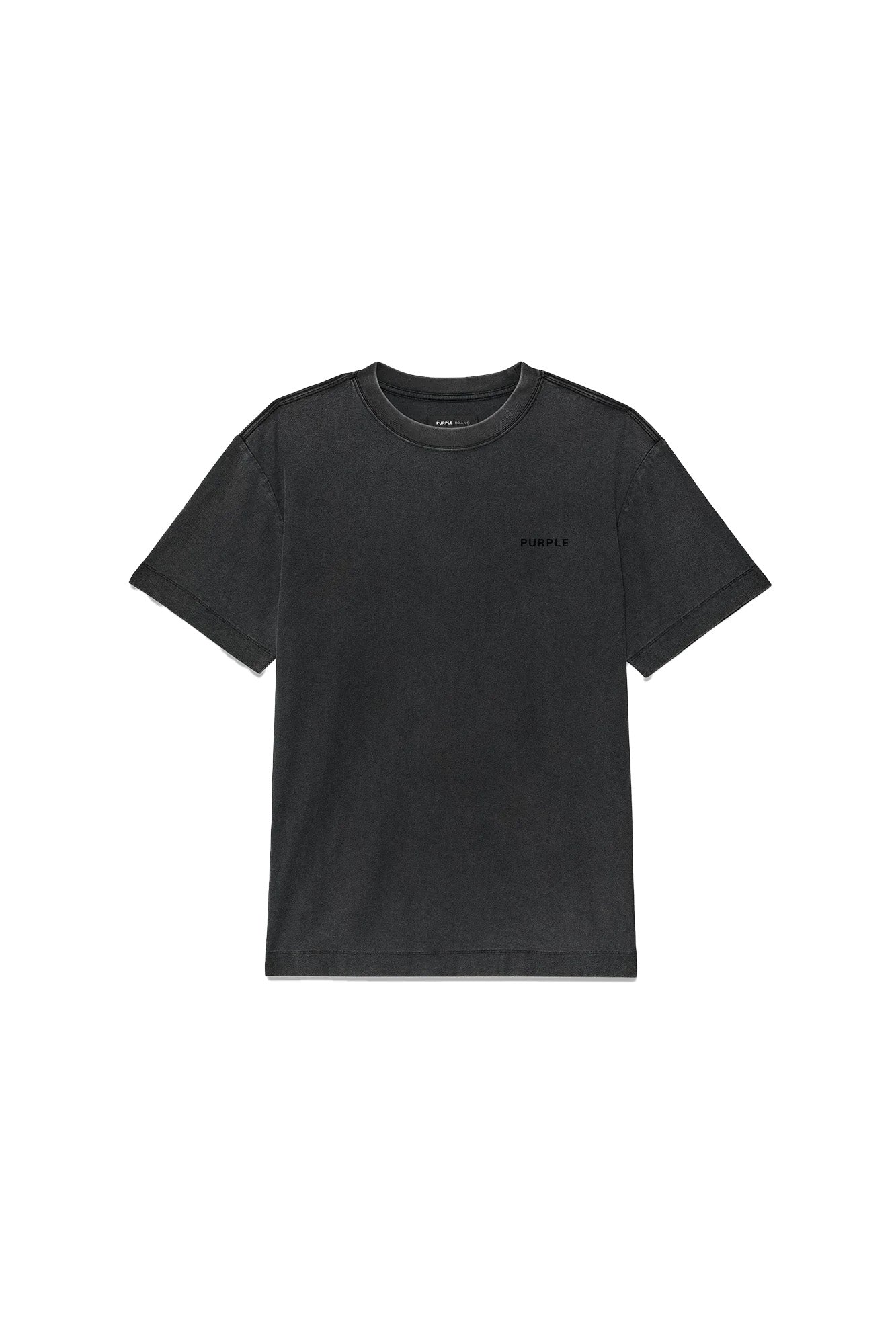 Basic Oversized Tee Heavyweight Jersey in Washed Black, 100% Cotton, Oversized Fit.