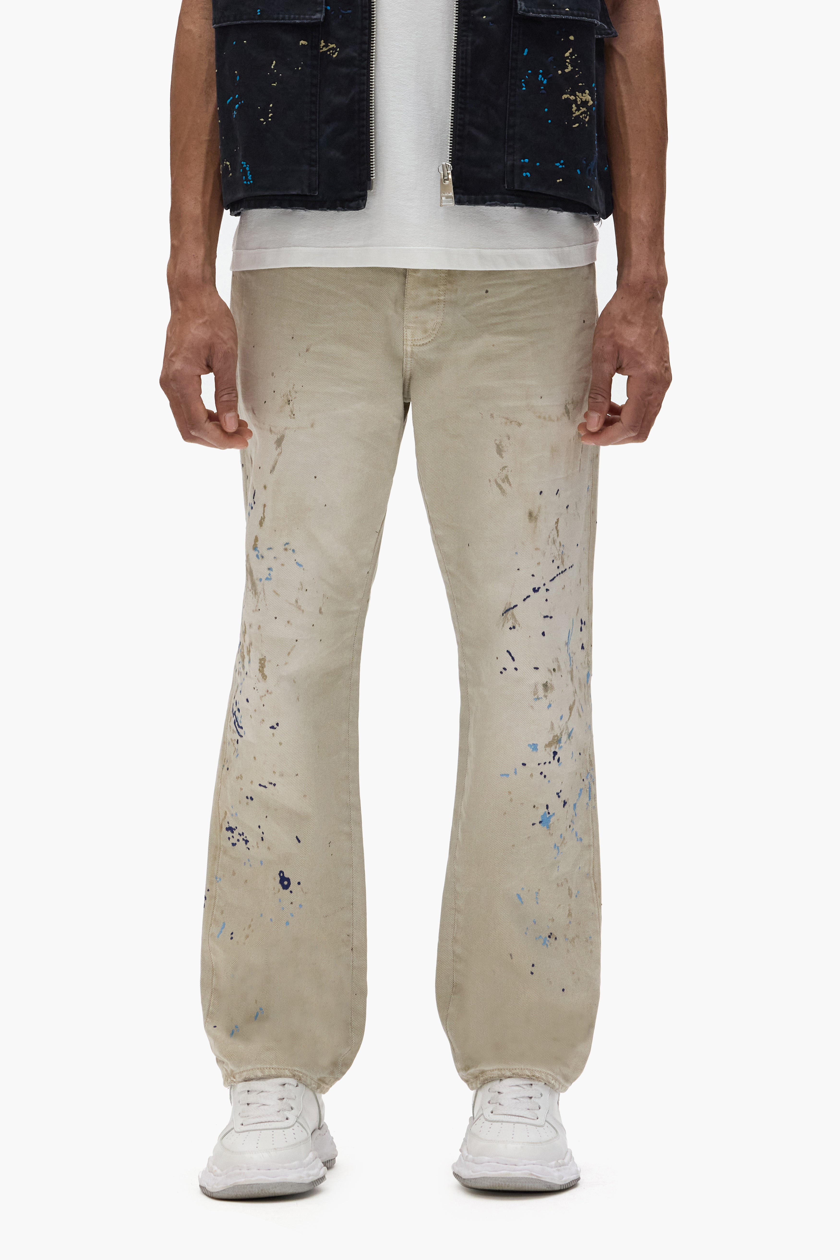 【et.UNiVER】separated pants combination 5D x Alien.Eleven Tapered Cargo Pants - cotton – FIVE AND