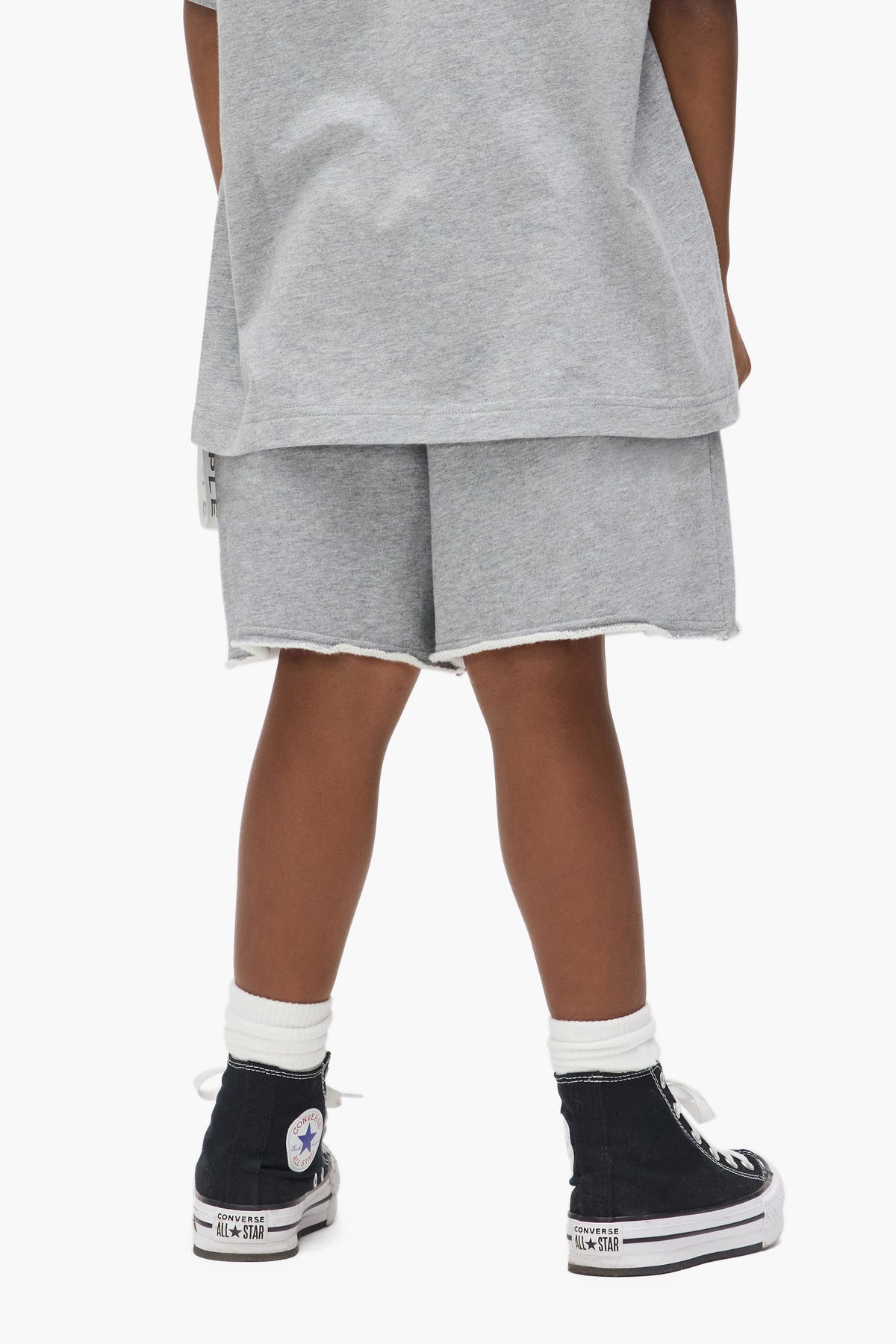 Kids' Turbo Type Shorts, relaxed fit, available in sizes 4-5, 6-7, 8, 10, 12.