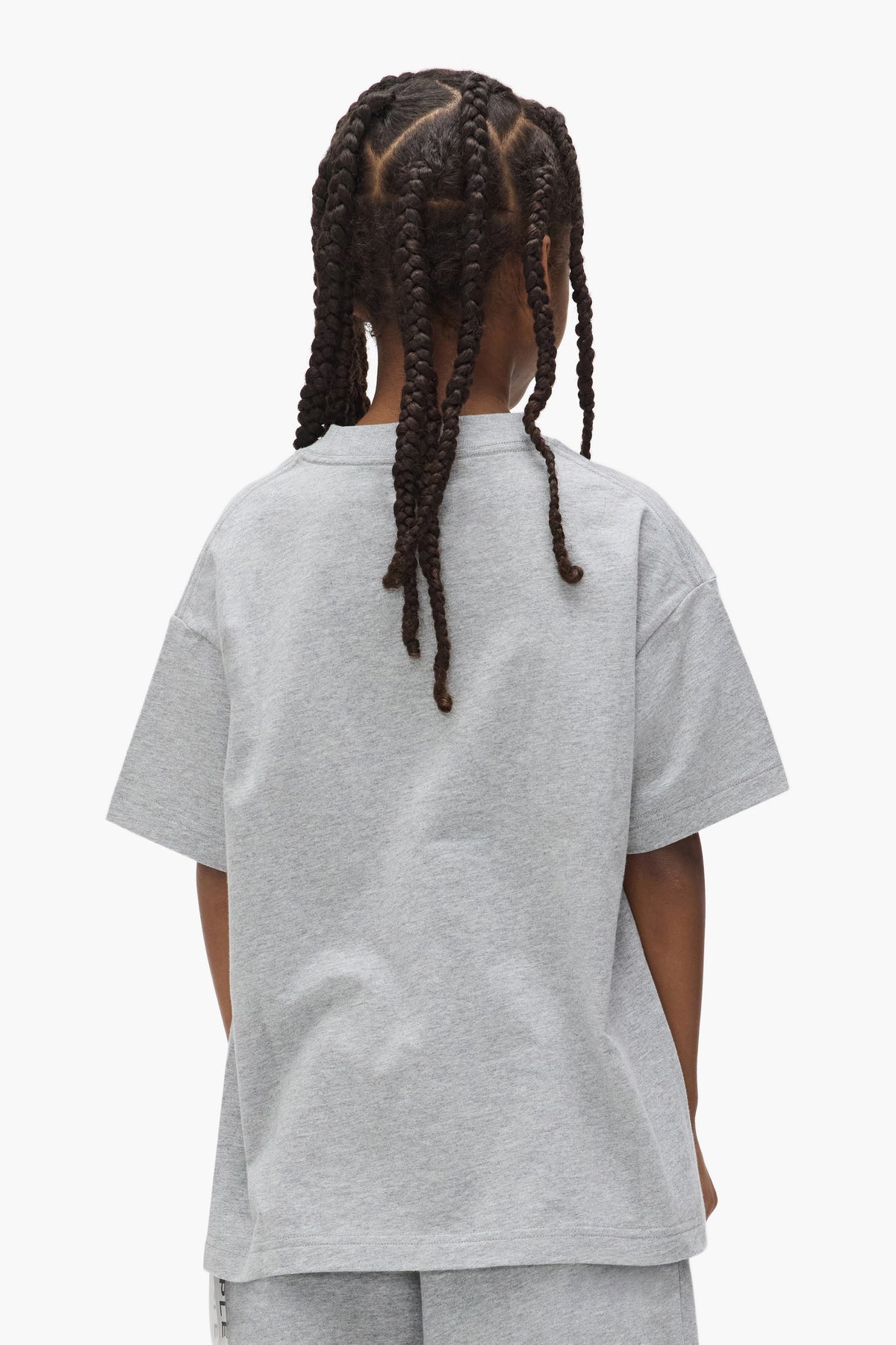 Kids' Turbo Type Tee in sizes 4-5, 6-7, 08, 10, 12 with relaxed fit cotton jersey.