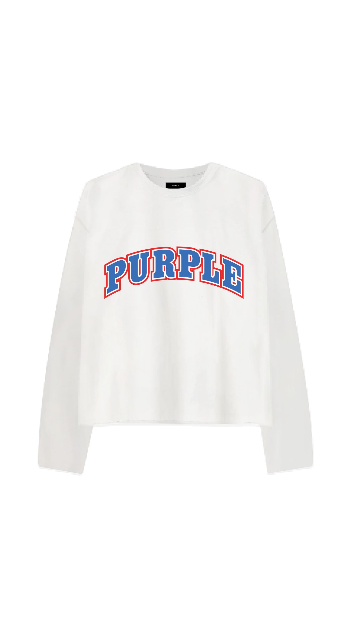 Arch Wordmark Outline Longsleeve, oversized, 100% cotton, featuring raised Arch Wordmark outline.