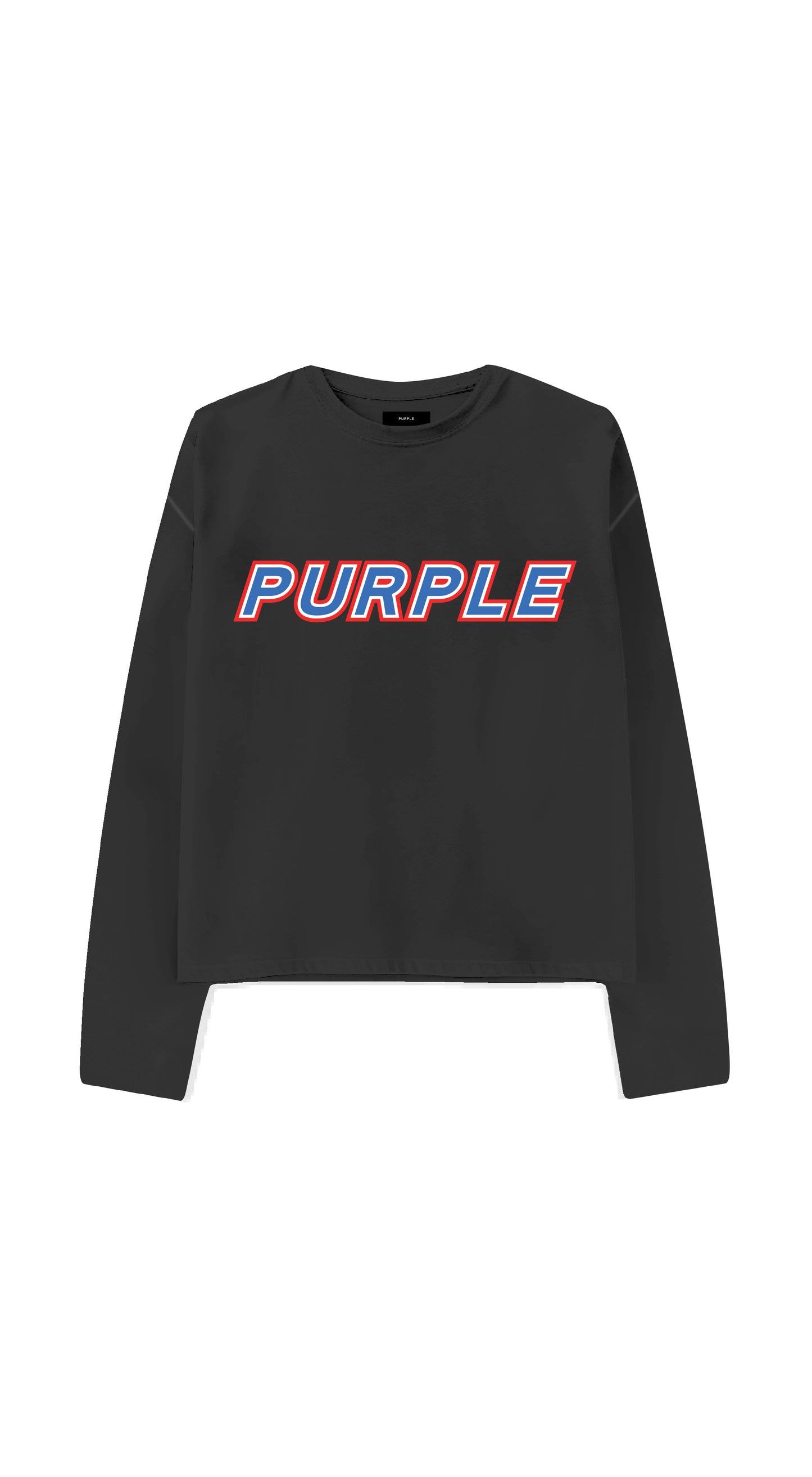M2054-MBBSS6 oversized mercerized jersey tee with screen print wordmark outline