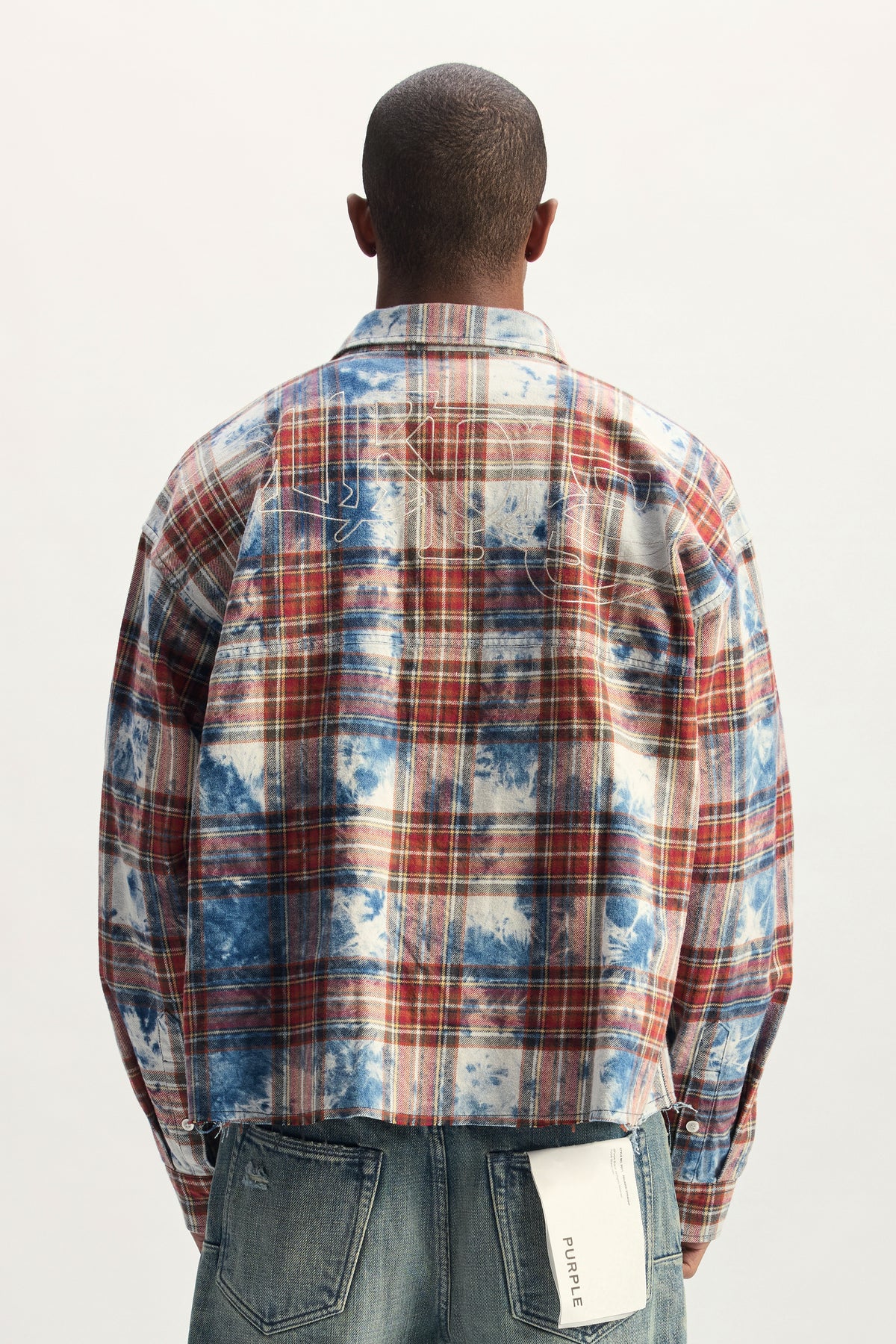 Embellished Flannel Shirt