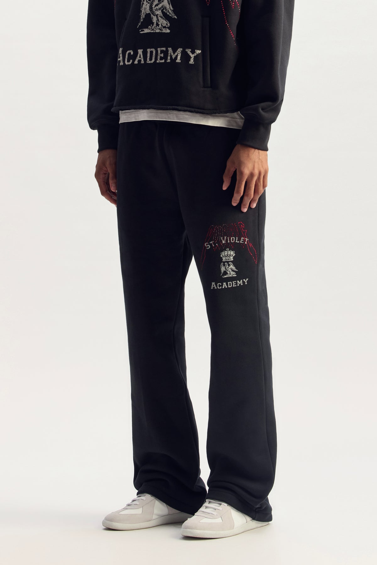 St Violet Stripe Sweatpant