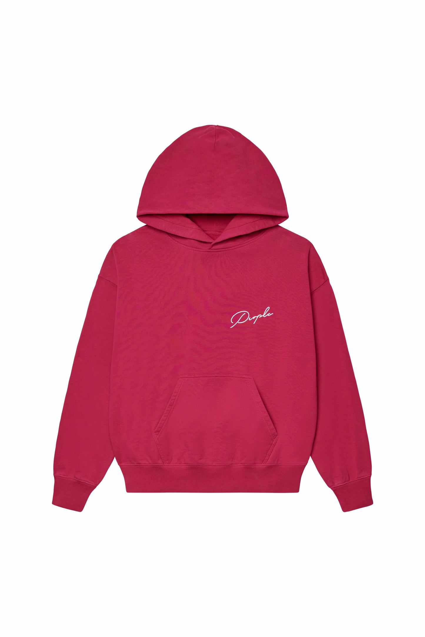 Signature Hoodie Oversized Fit in Faded Wash with Kangaroo Pocket, available in multiple sizes.