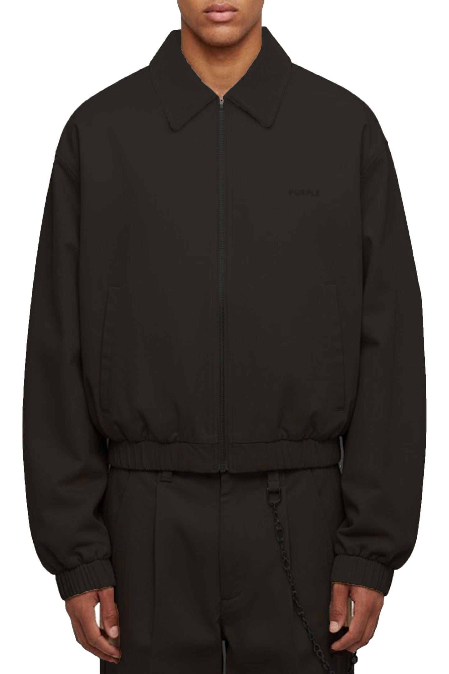 Linen Blend Blouson Jacket in relaxed fit, made of 52% linen, 46% viscose, 2% elastane.