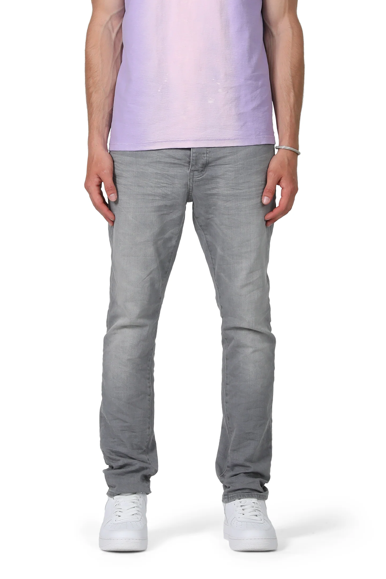 NWT Grey Purple Brand Iridescent Painter Grey Jeans Size 31 $320