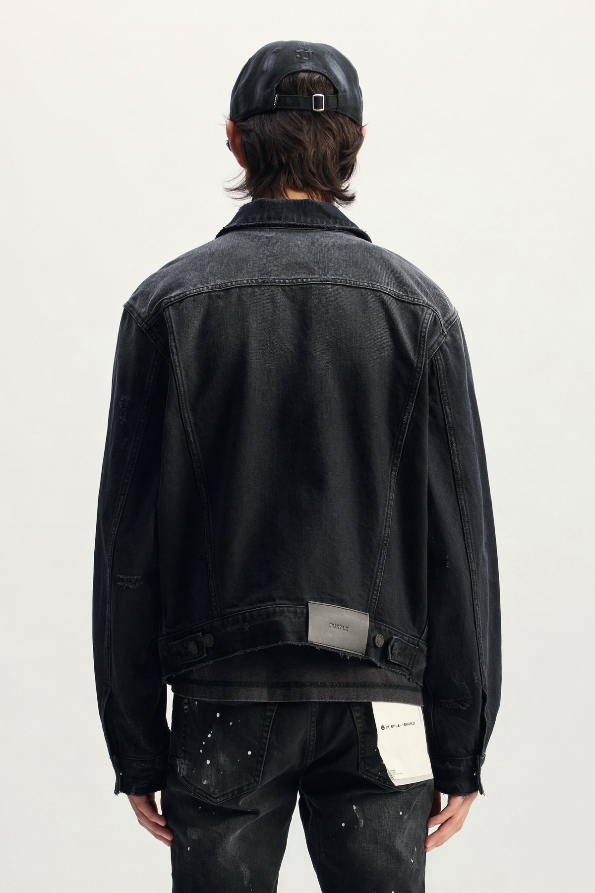 Overdyed Black Repair Jacket