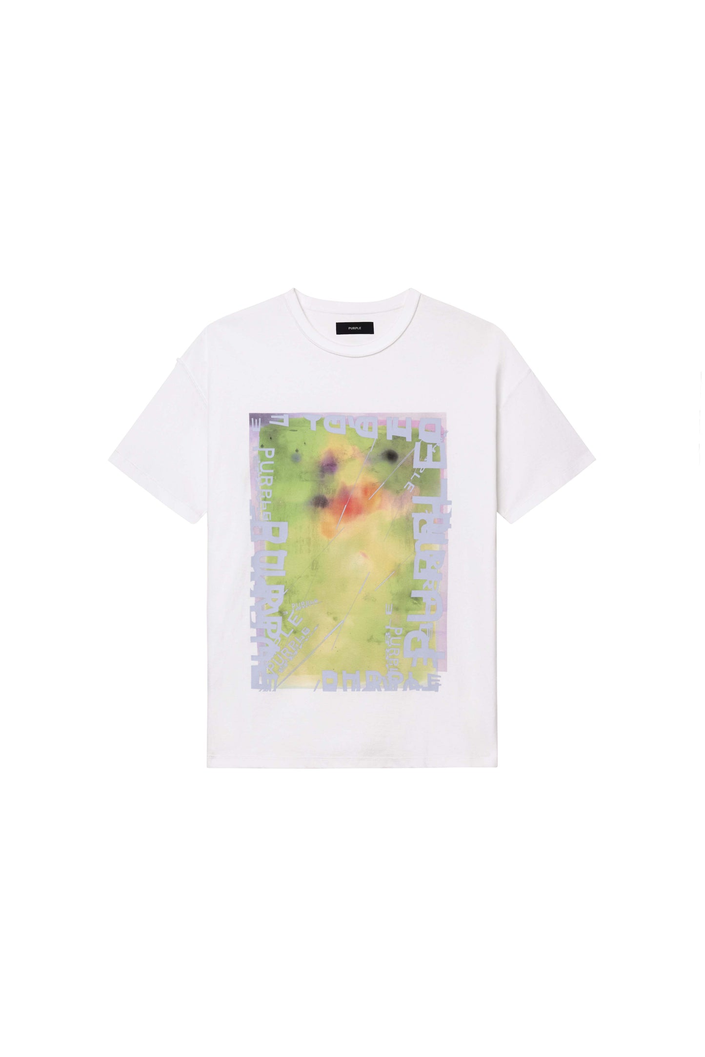 Gateway Tee in Brilliant White, 100% cotton, regular fit, textured jersey fabric.
