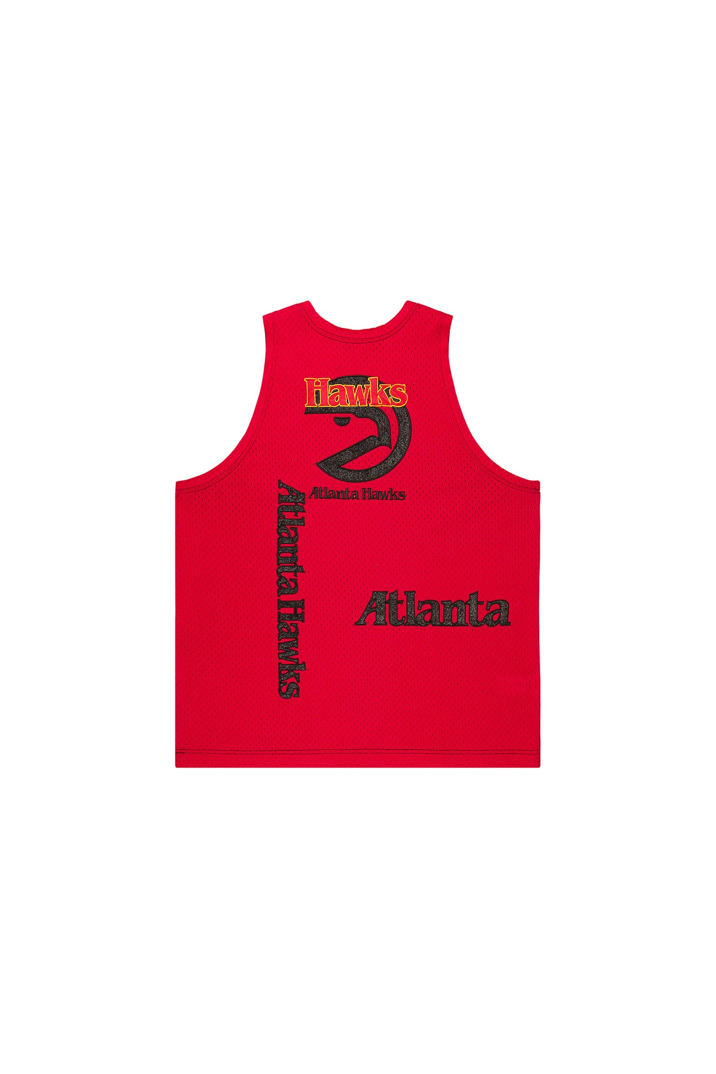 Atlanta Hawks Mesh Jersey in oversized fit with embroidered fabric applique graphics