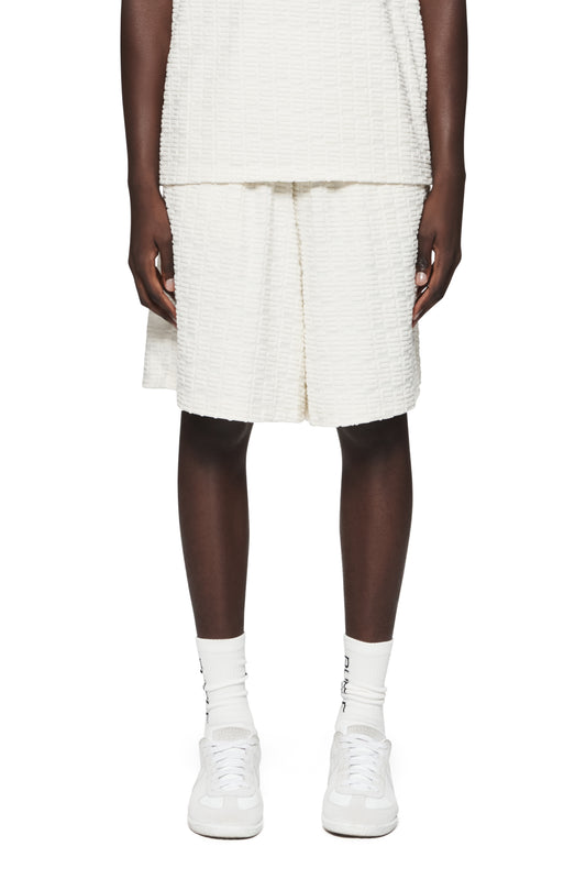 PB Monogram Terry Towel Shorts