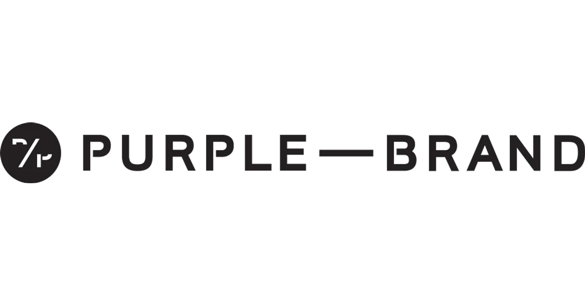 Purple Brand 5 Panel Hat