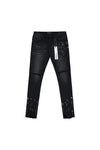 P001 Black Resin Knee Slit
