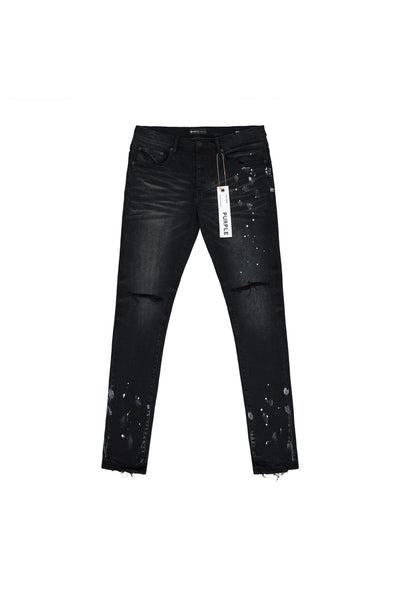 P001 Black Resin Knee Slit – PURPLE BRAND