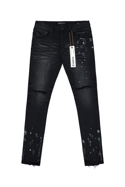P001 Black Resin Knee Slit – PURPLE BRAND
