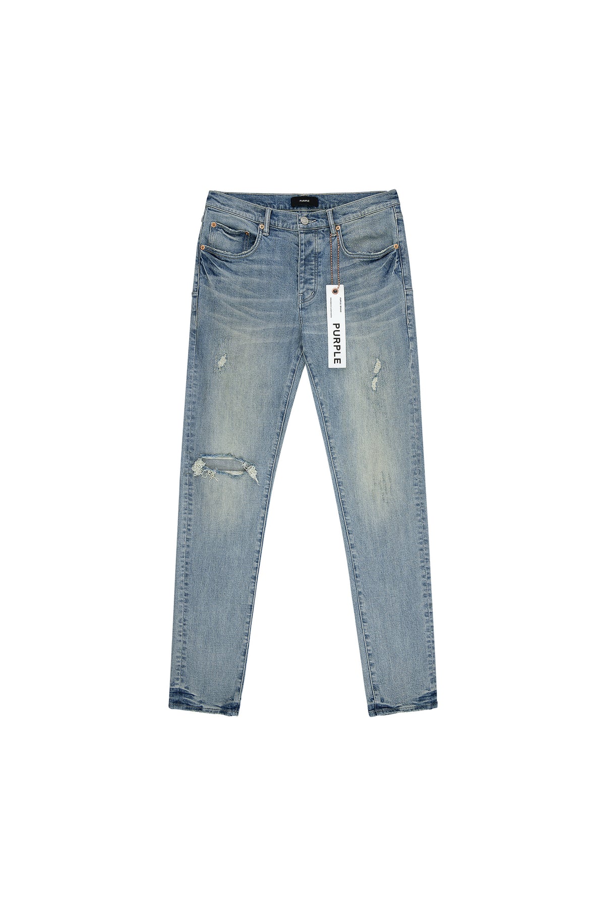 P001 Three Year Light Indigo – PURPLE BRAND purple brand skinny 