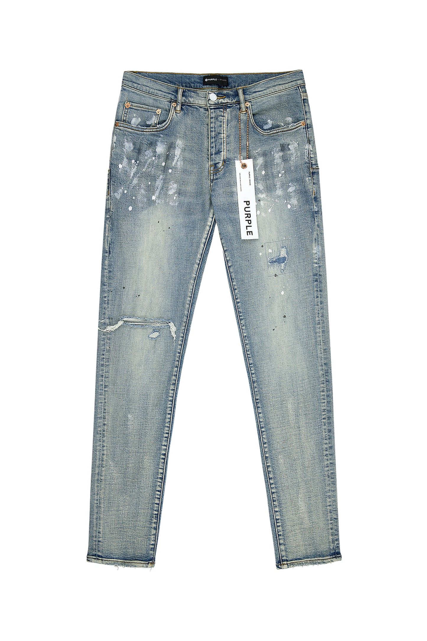 P001 Light Indigo Paint Blowout