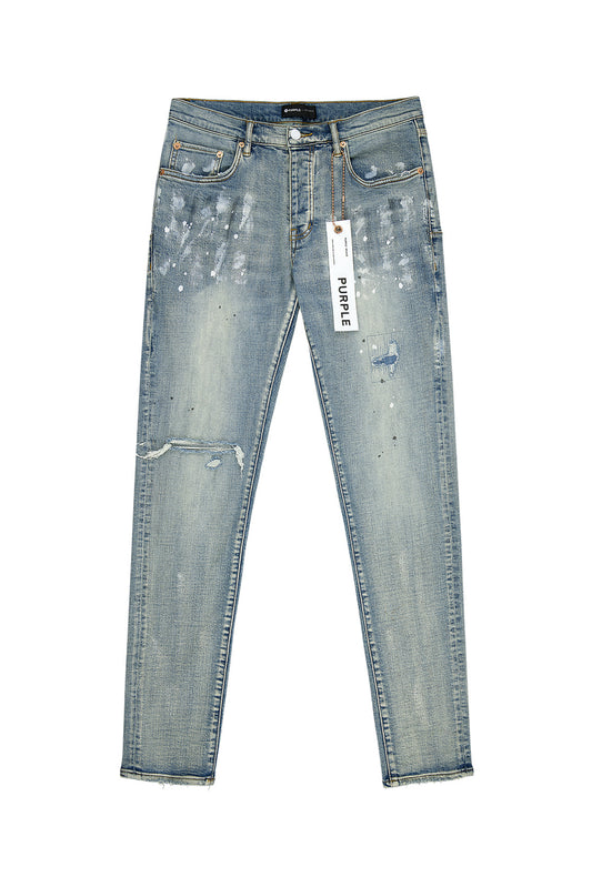 P001 Light Indigo Paint Blowout