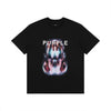 Streamlined Tee 100% Cotton Regular Fit with Digital Print and Raised Matte Silicone