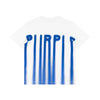 Blurred Wordmark Tee in regular fit, made of 100% cotton, available in sizes XS to 3XL.