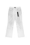 Purple Bootcut Denim with Glitter Print, Mid Rise, Available in Sizes 28-40