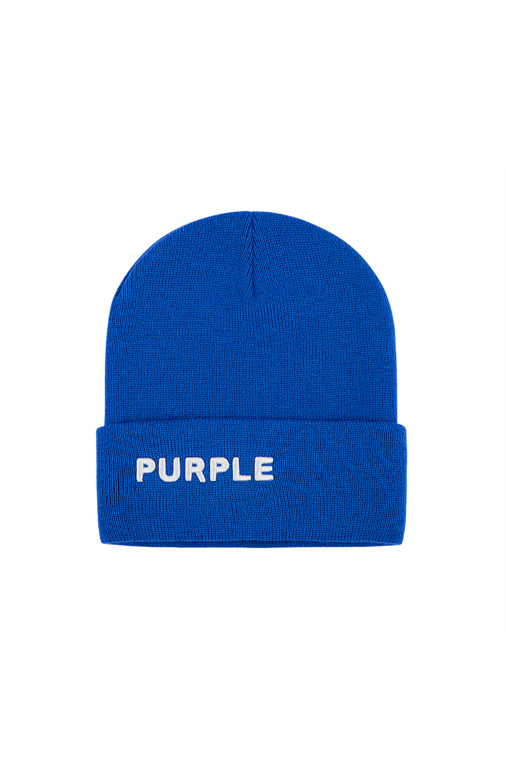 Acrylic Purple Brand Beanie