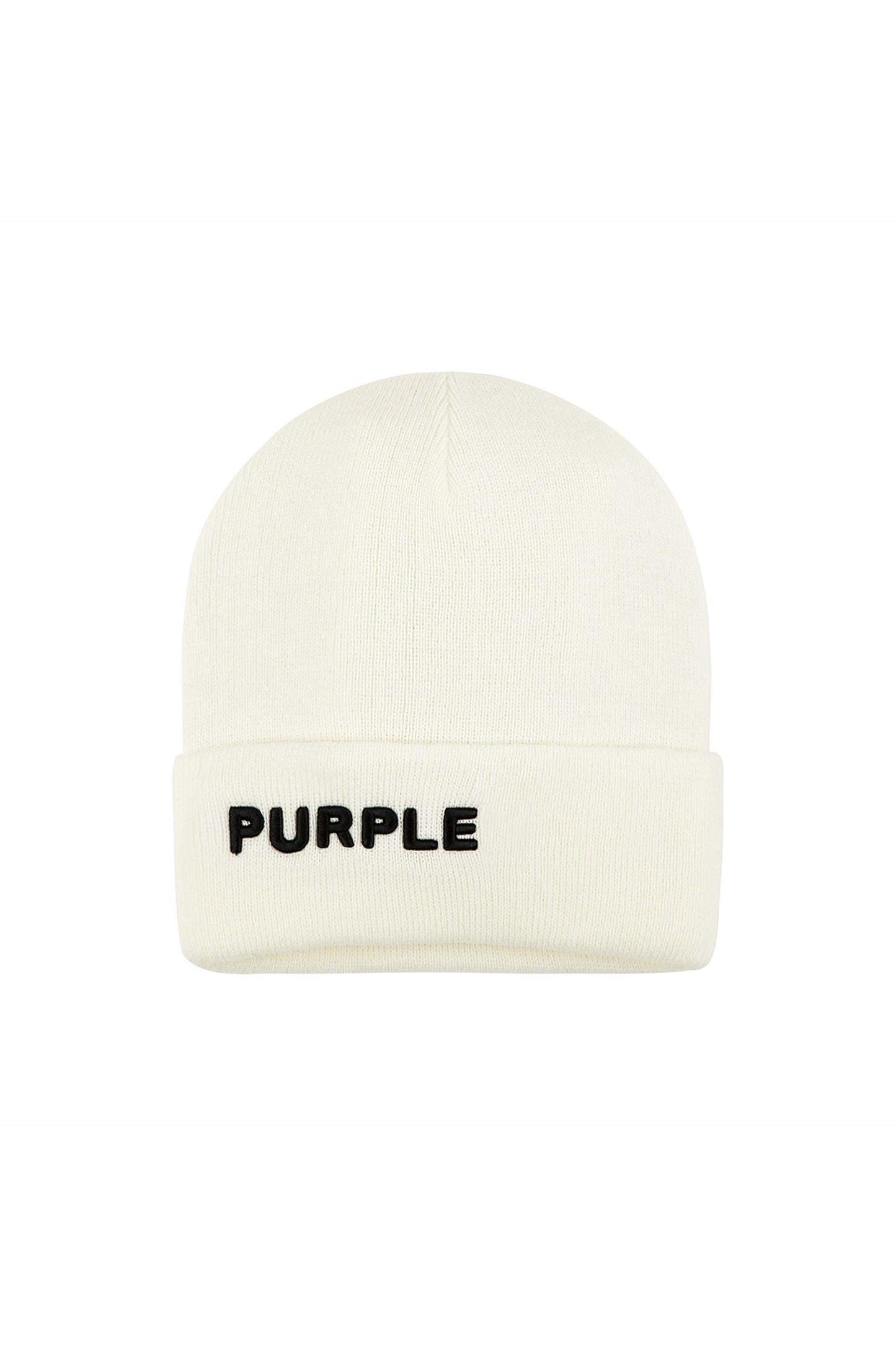 Acrylic Purple Brand Beanie