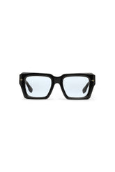 V001 Skye oversized square sunglasses with cool blue tinted TRX lenses and 100% acetate frame.