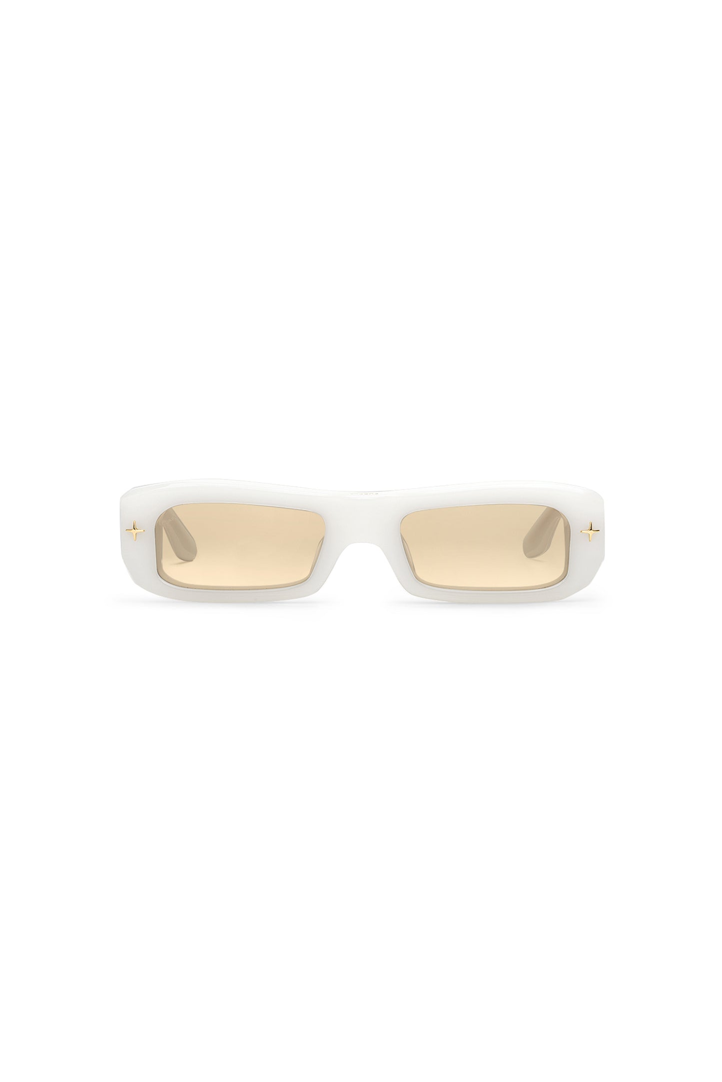 V002 Mercer sunglasses with rectangular frame and brown tinted TRX lenses.