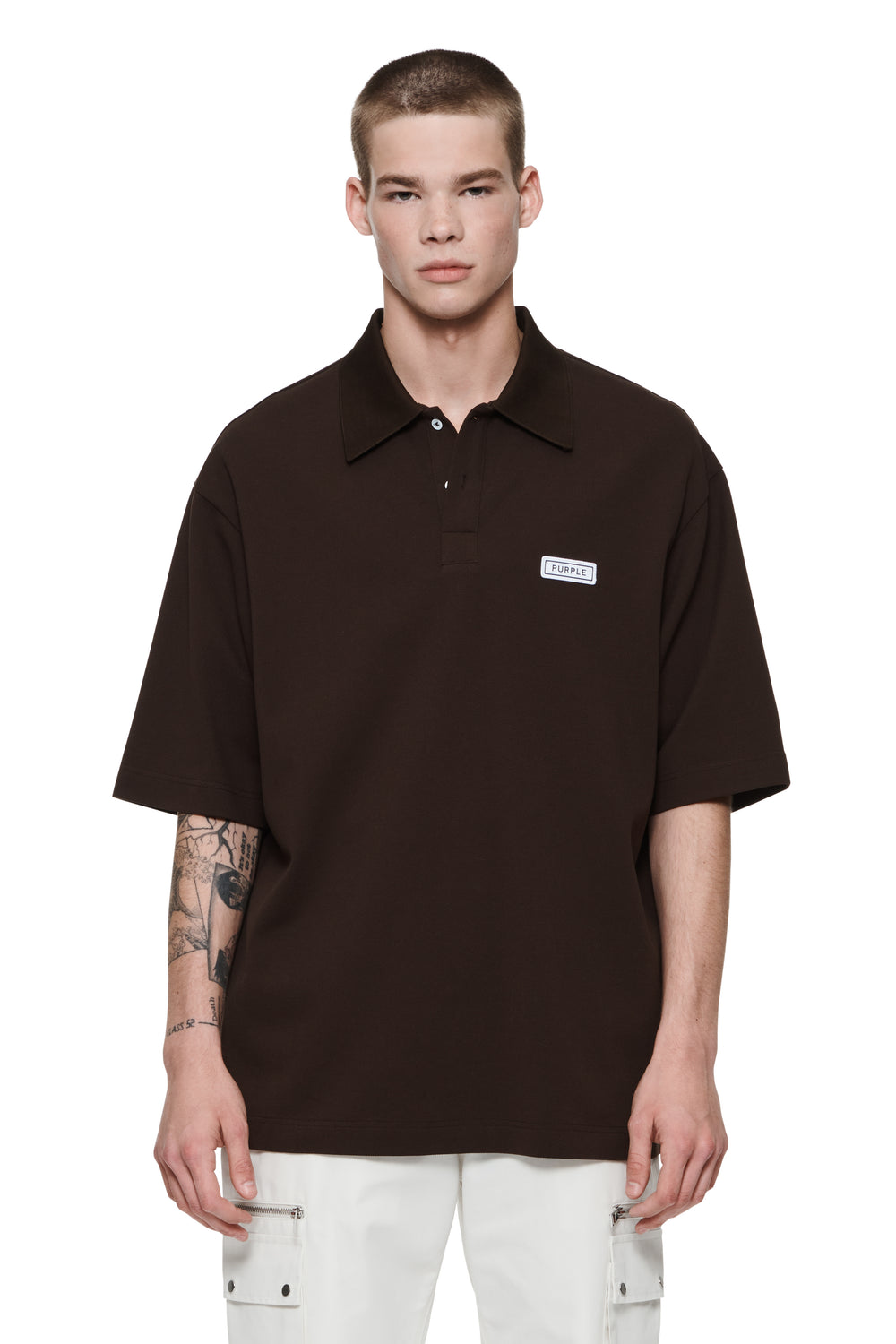 Pique Oversized Polo