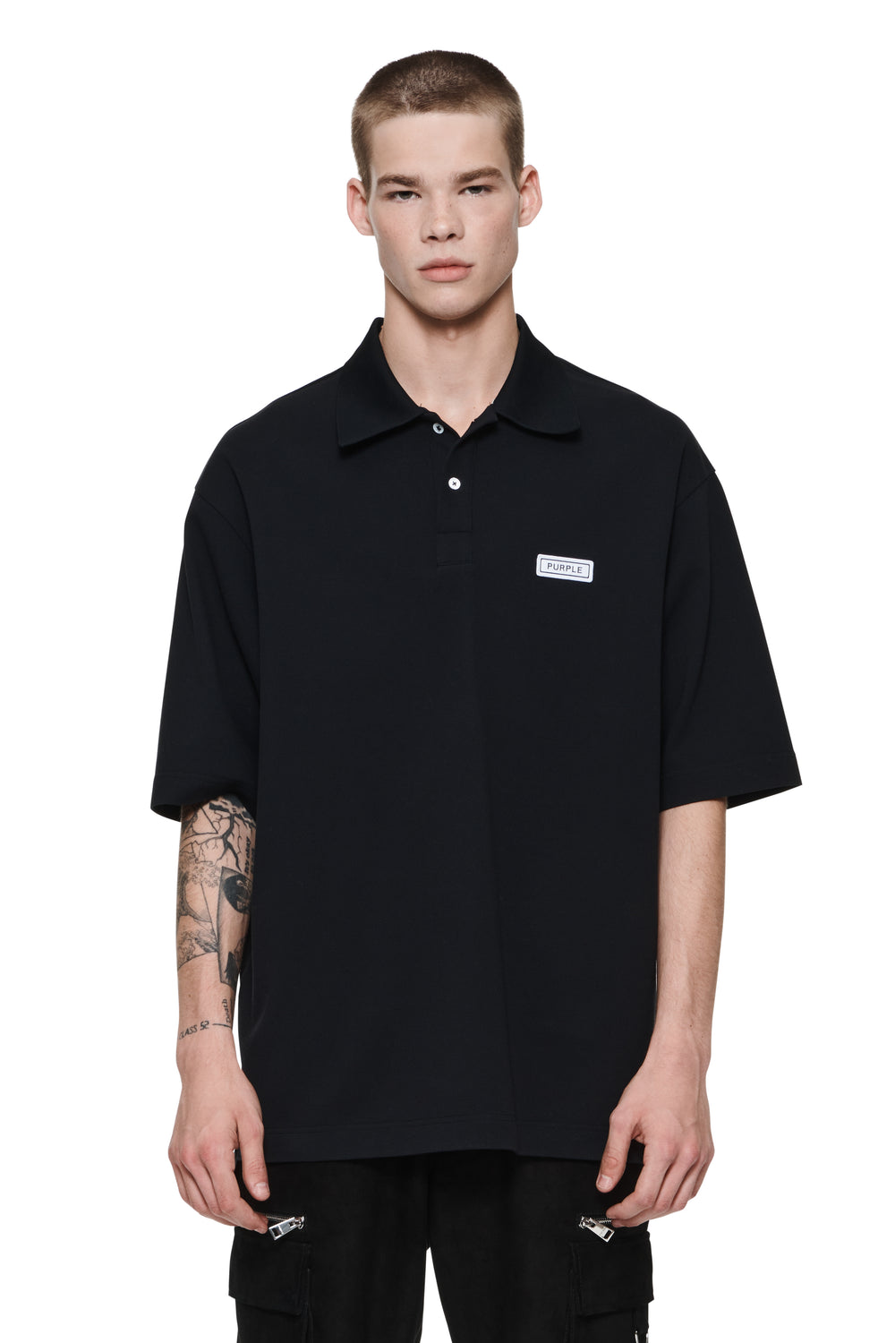 Pique Oversized Polo