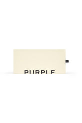 A cream-colored rectangular pouch or case with the brand name 'PURPLE' printed in black sans-serif letters on the front, set against a plain white background.