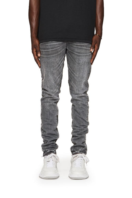 PURPLE BRAND Distressed Whited Out Schwarz 29 Slim Fit Jeans