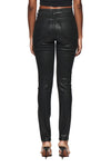 Skinny Mid Rise Coated
