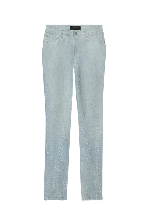 Skinny Mid Rise Coated