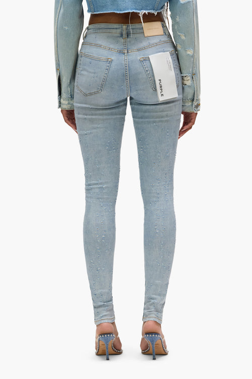 Skinny Mid Rise Coated