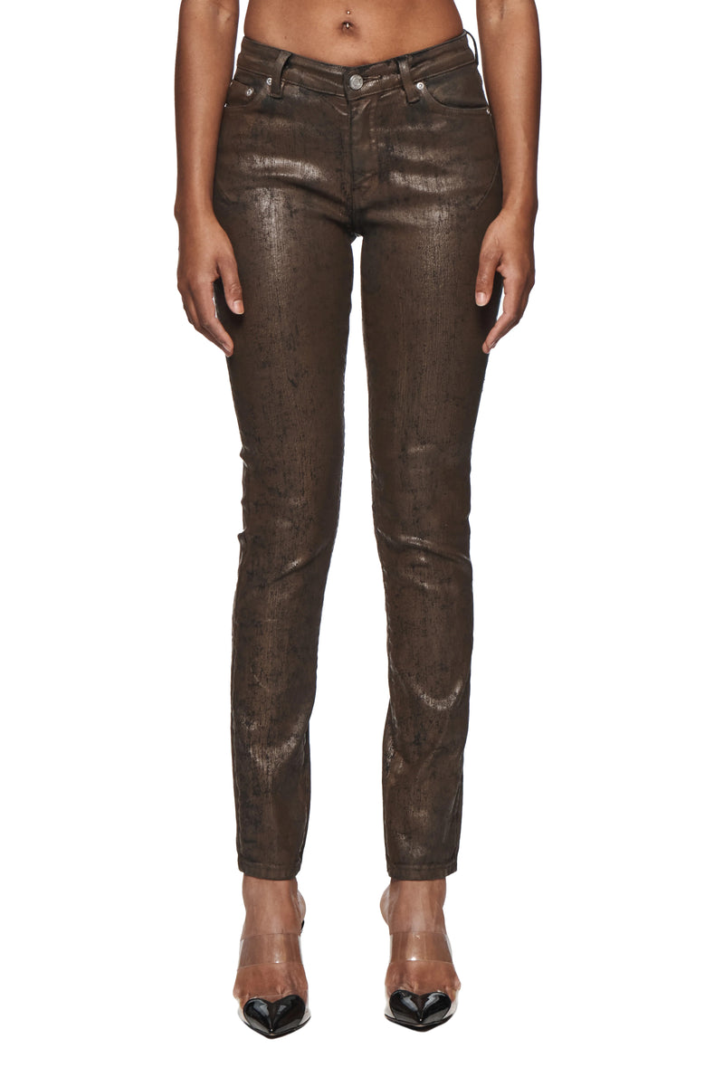 Women's Purple Comfort Skinny Fit Light Fade Stretchable Jeans