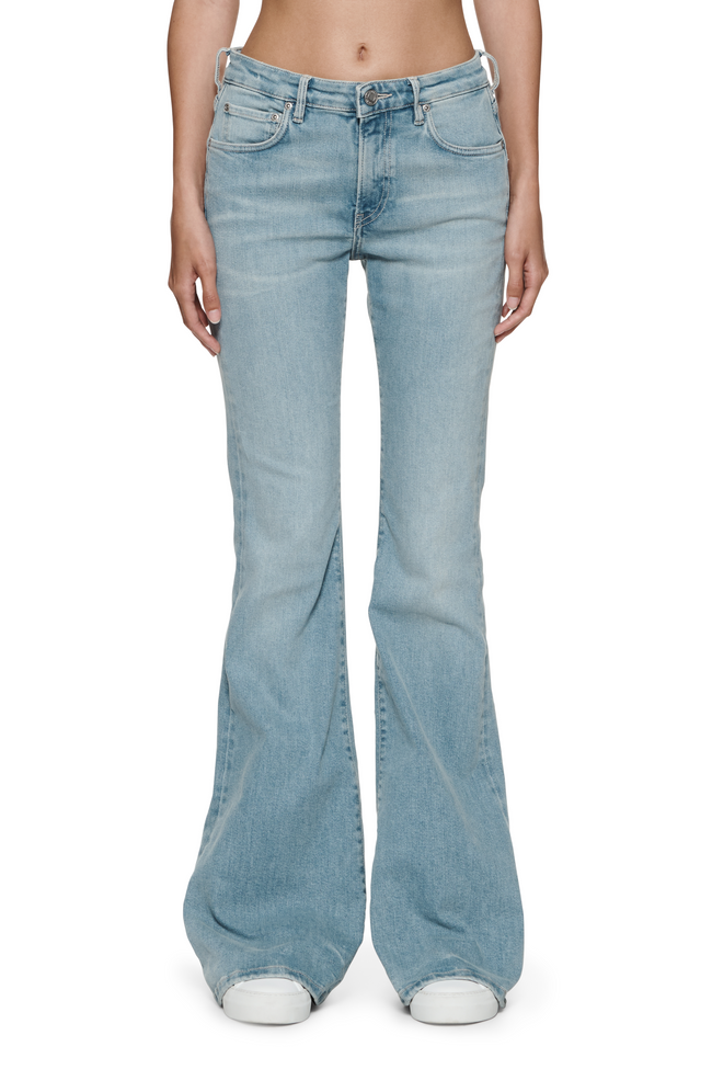Coral Flare Denim Trousers 17352
