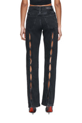 Slim Straight Back Cut Out