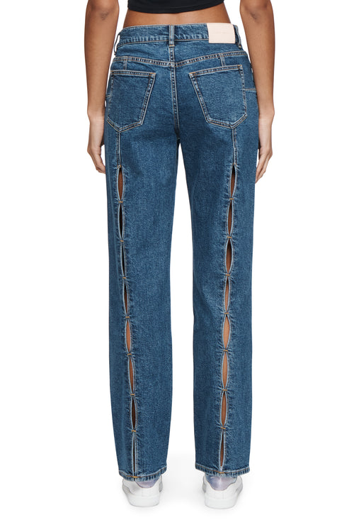 Slim Straight Back Cut Out