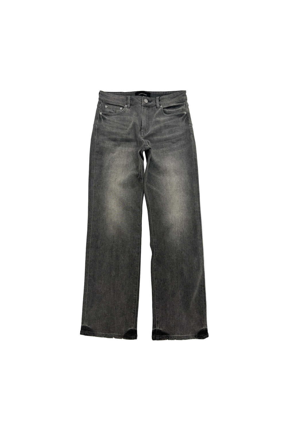 Slim Straight Cut Out Denim with cut out detail on back legs and 5 pocket style.