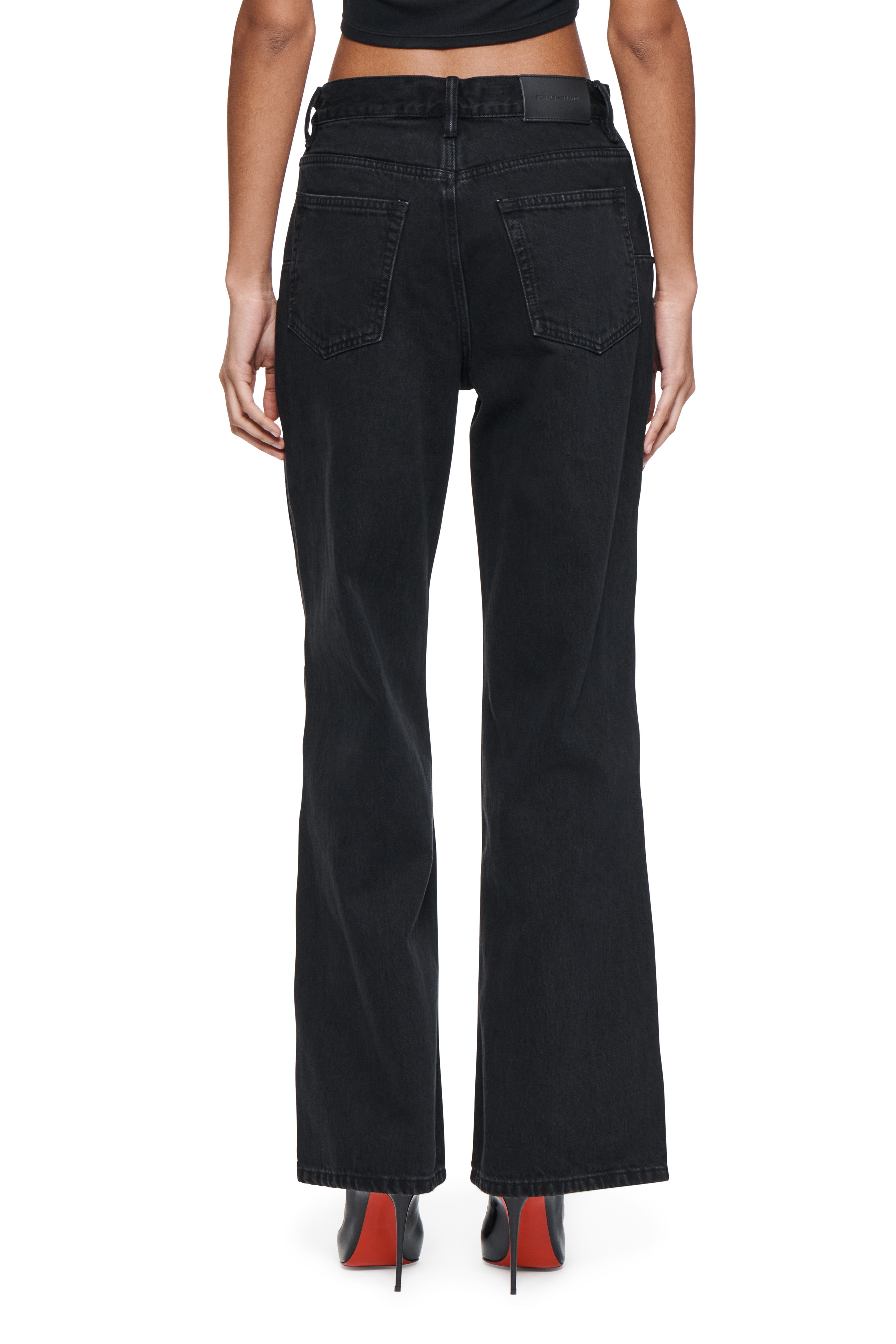 【BAON】Genta cut wide denim pants Wide Side Cut Out – PURPLE BRAND