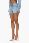 Logo Bling Cut Off Short