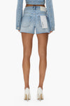 Logo Bling Cut Off Short