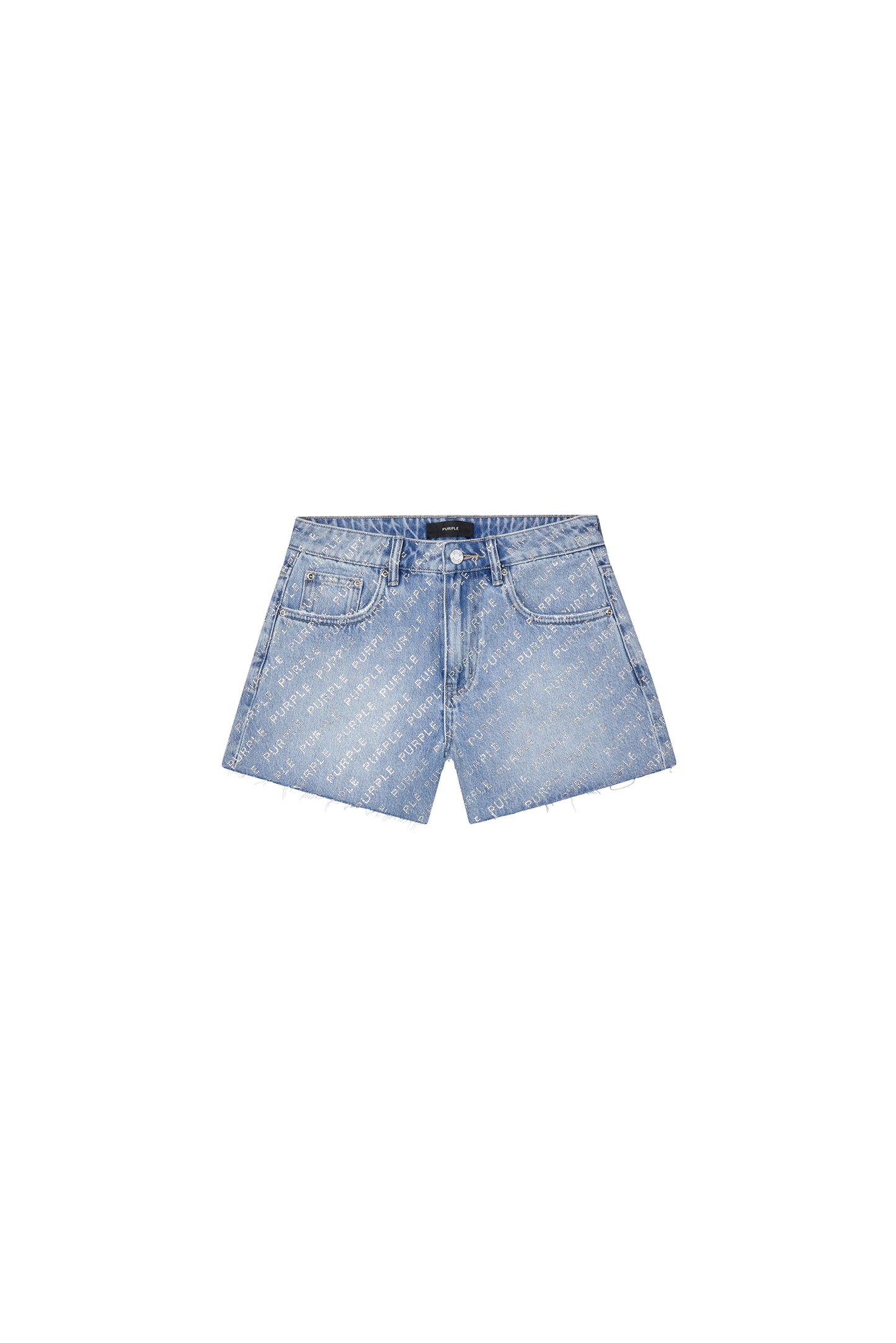Logo Bling Cut Off Short