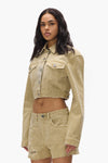 Radial Bling Crop Jacket