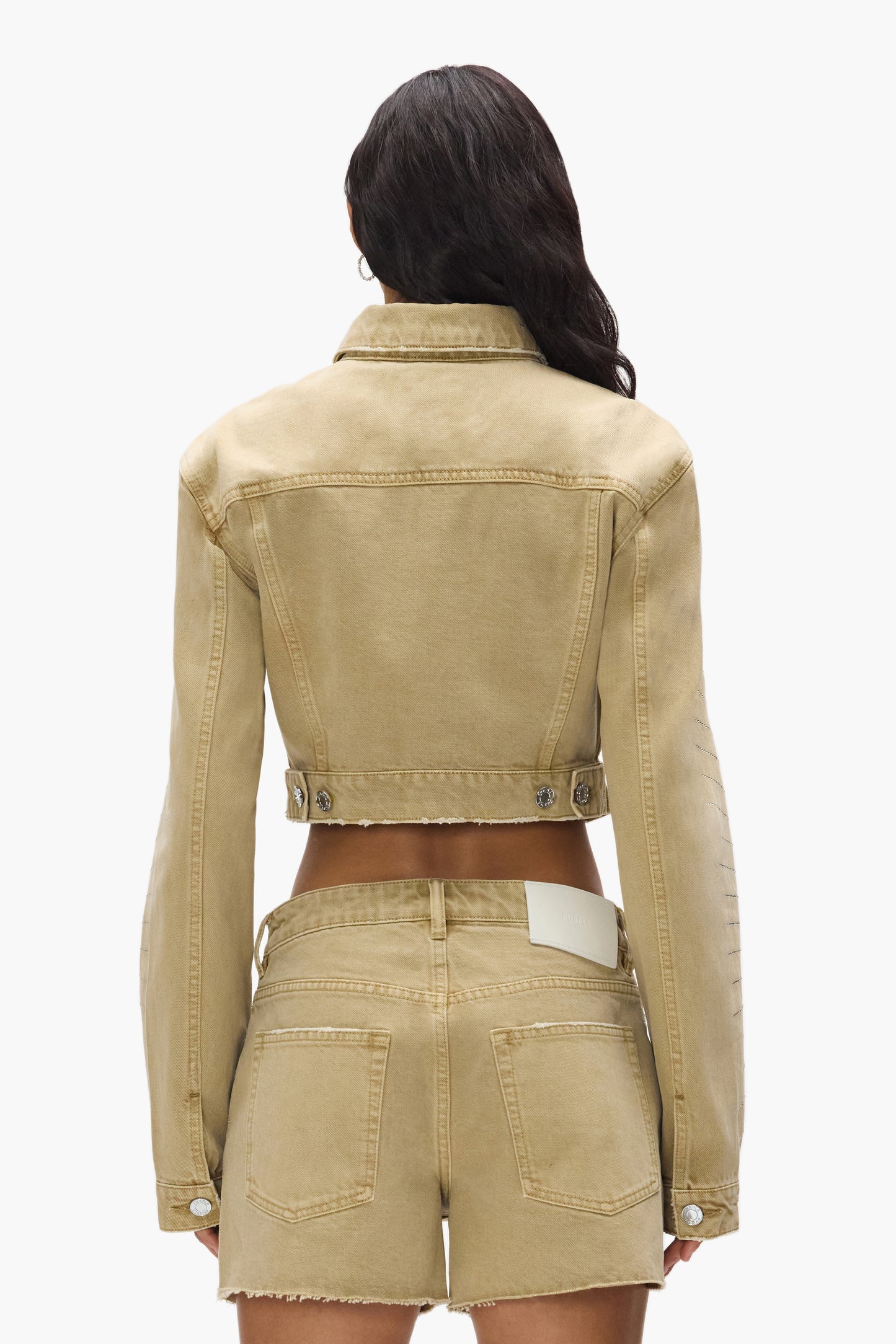 Radial Bling Crop Jacket