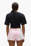 Cropped Varsity Tee